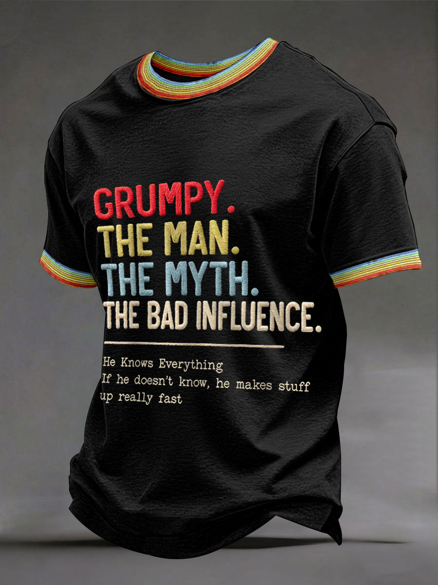 Men's 'Grumpy the Man' T-shirts