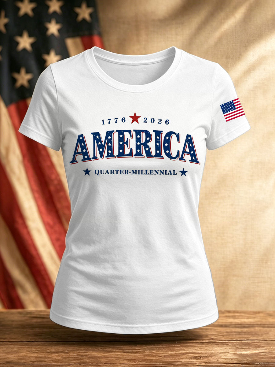 Women's America 1776-2026 T-Shirt