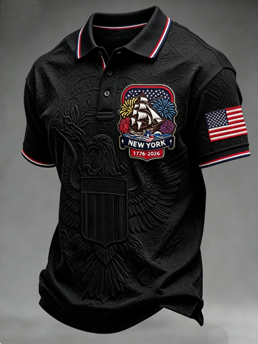 Men's Sail4th NEW YORK polo shirt