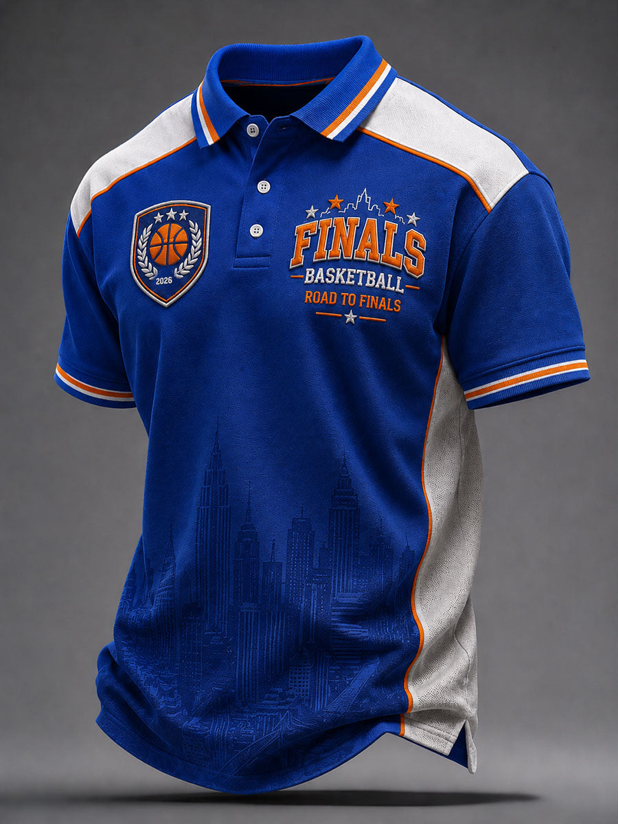 Men's Classic Basketball Fan Graphic Shirt