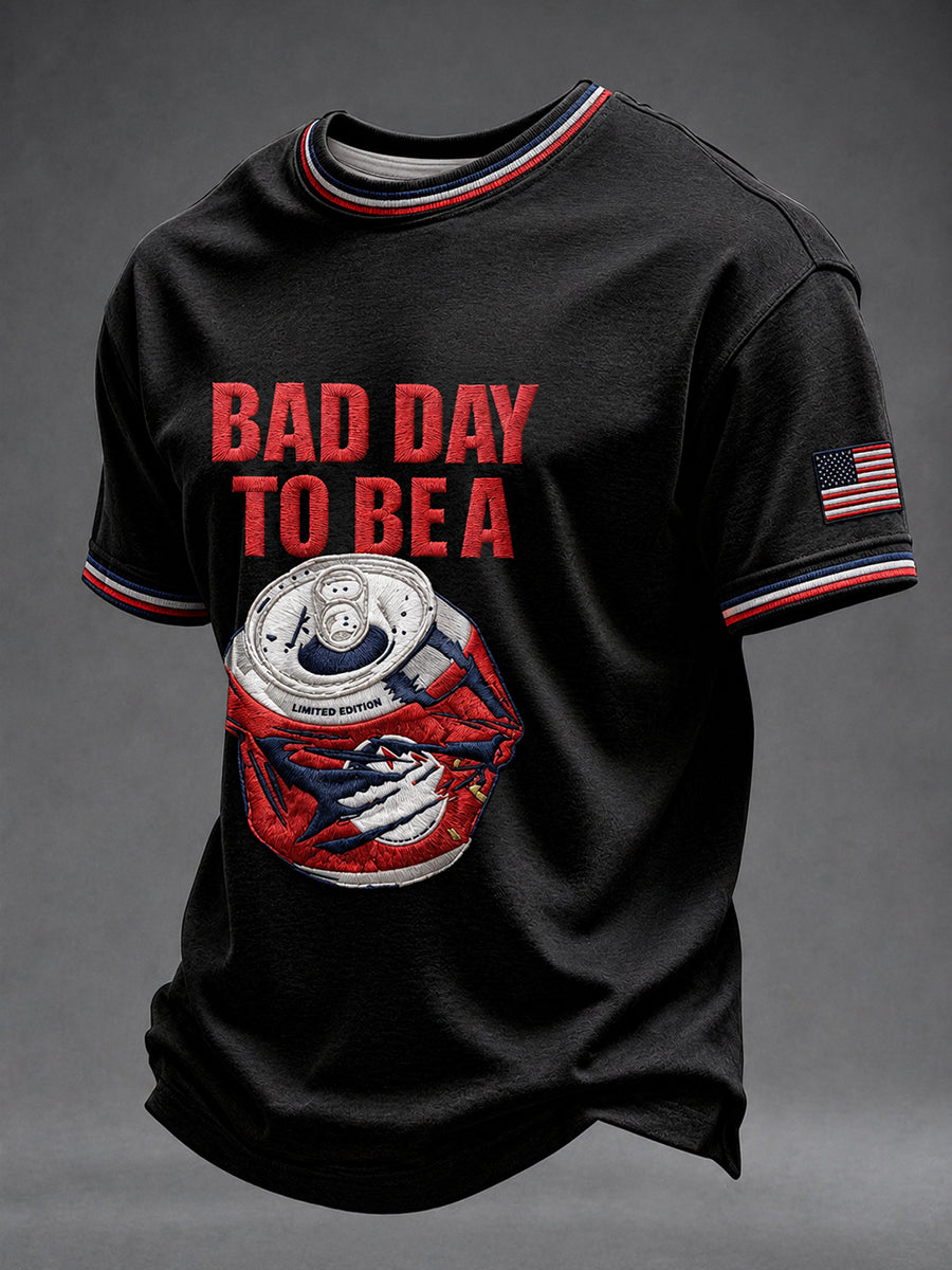 Men's 4th of July Funny Beer T-shirt