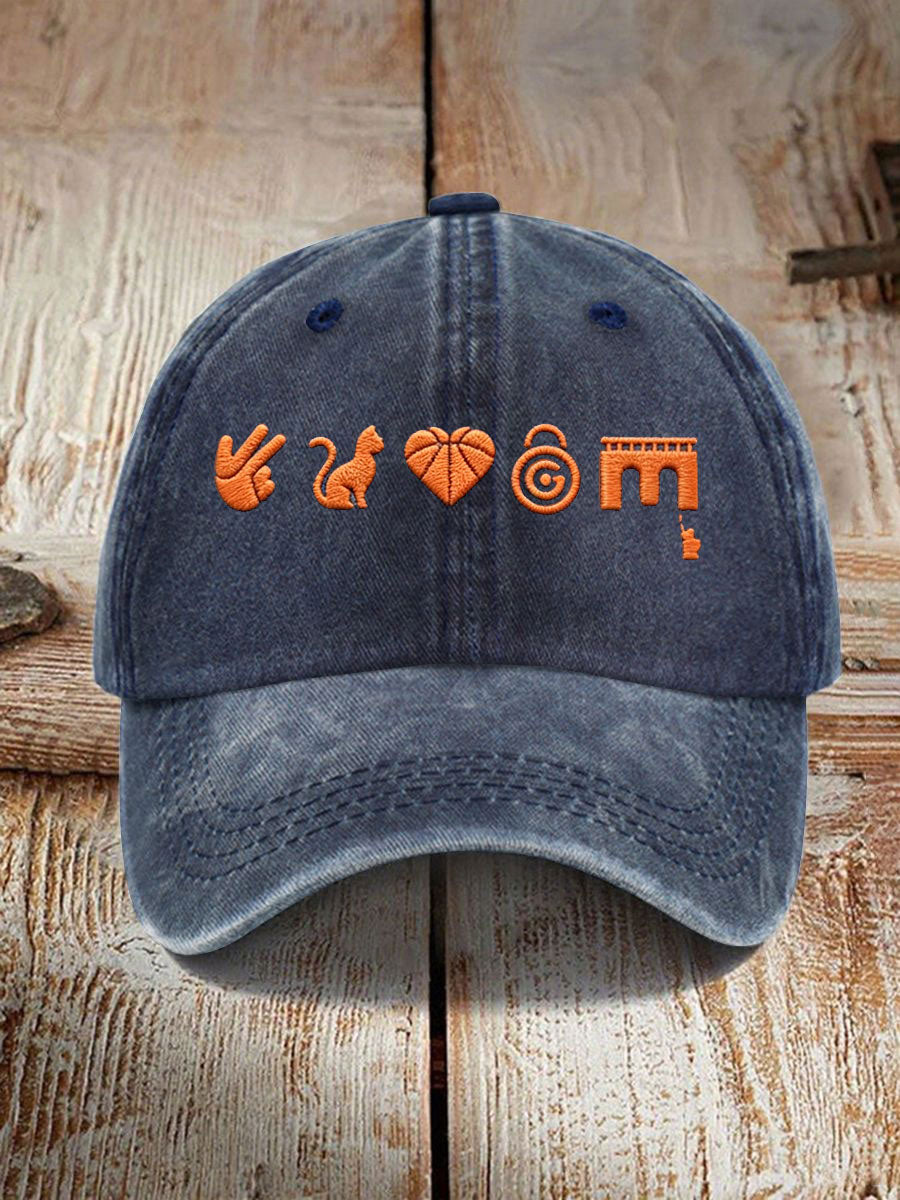Unisex Basketball Print Hat