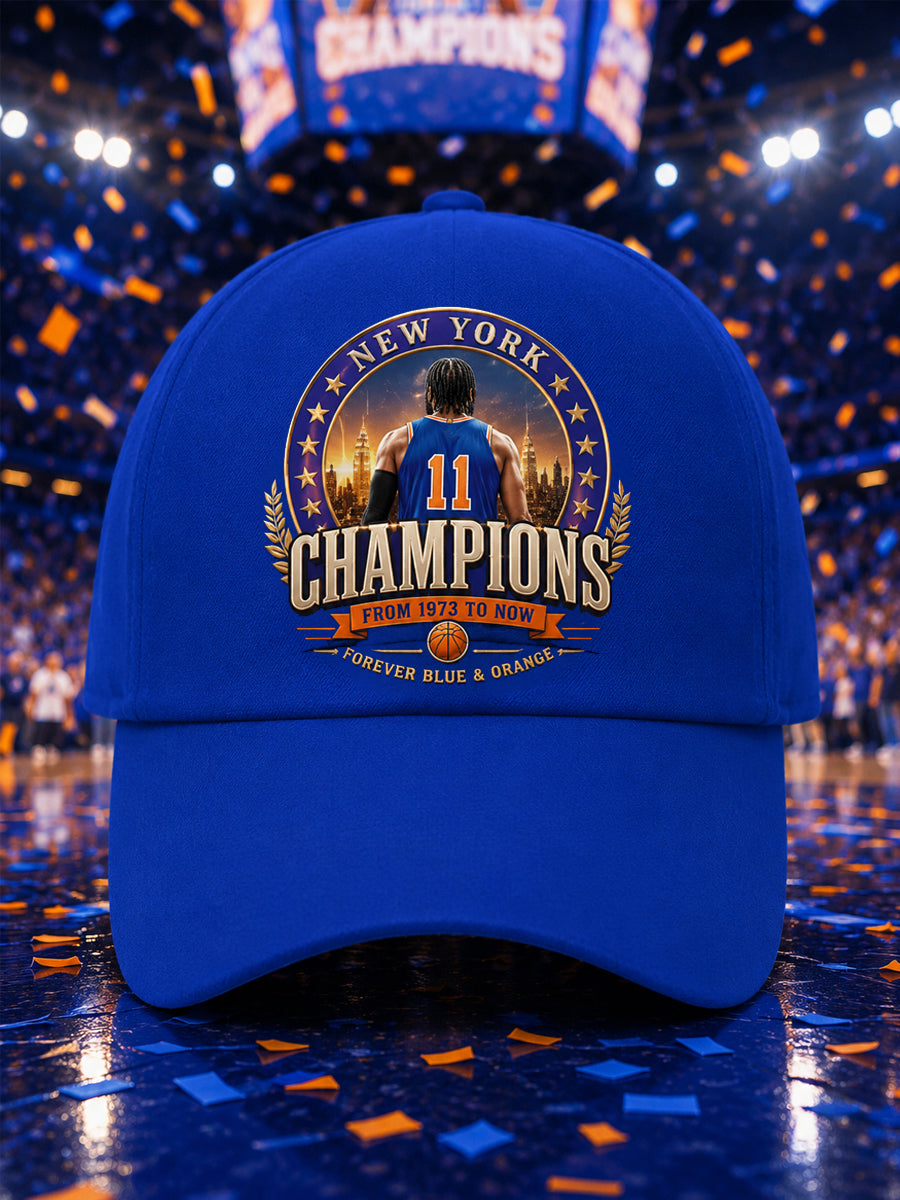 Unisex Champions 2026 Gift For Basketball Fans Print Hat