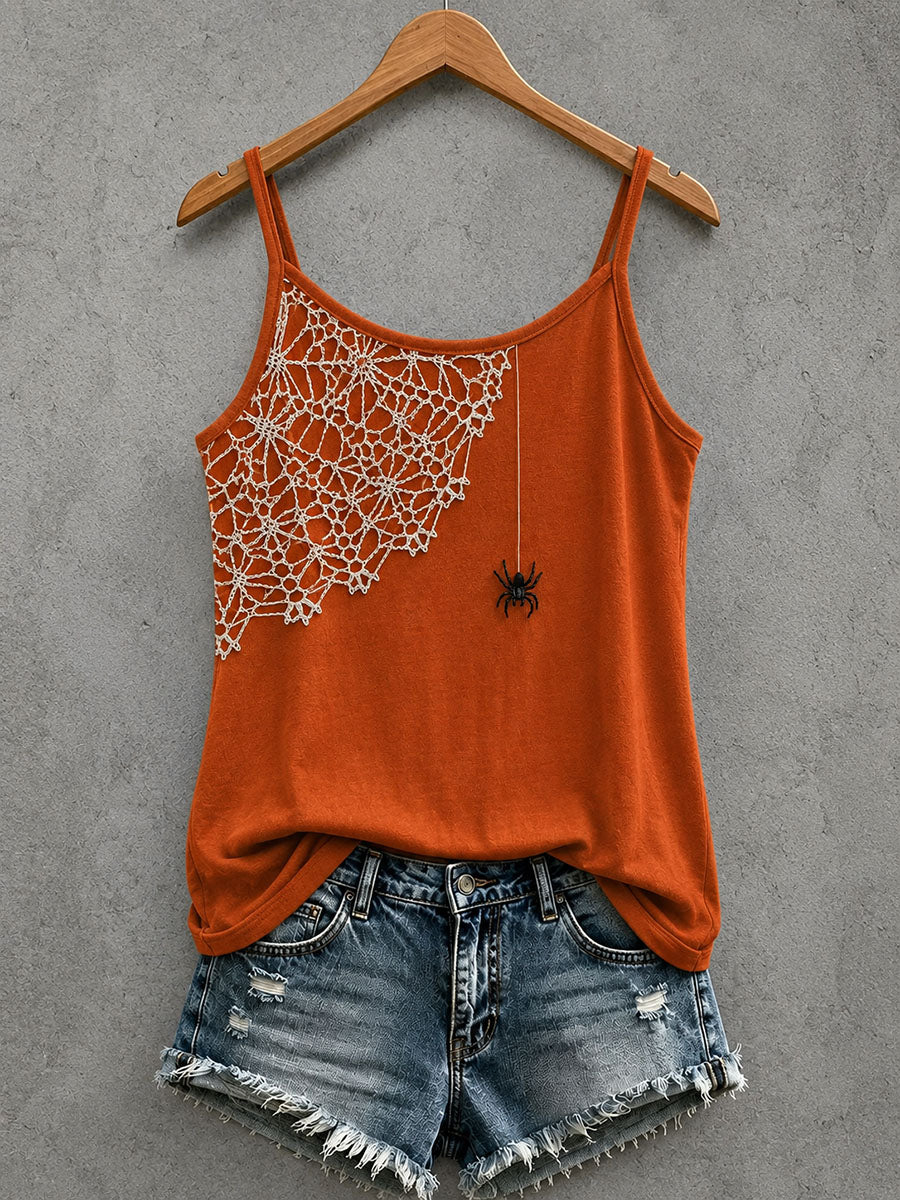 Women's Gothic Spider Tank Top