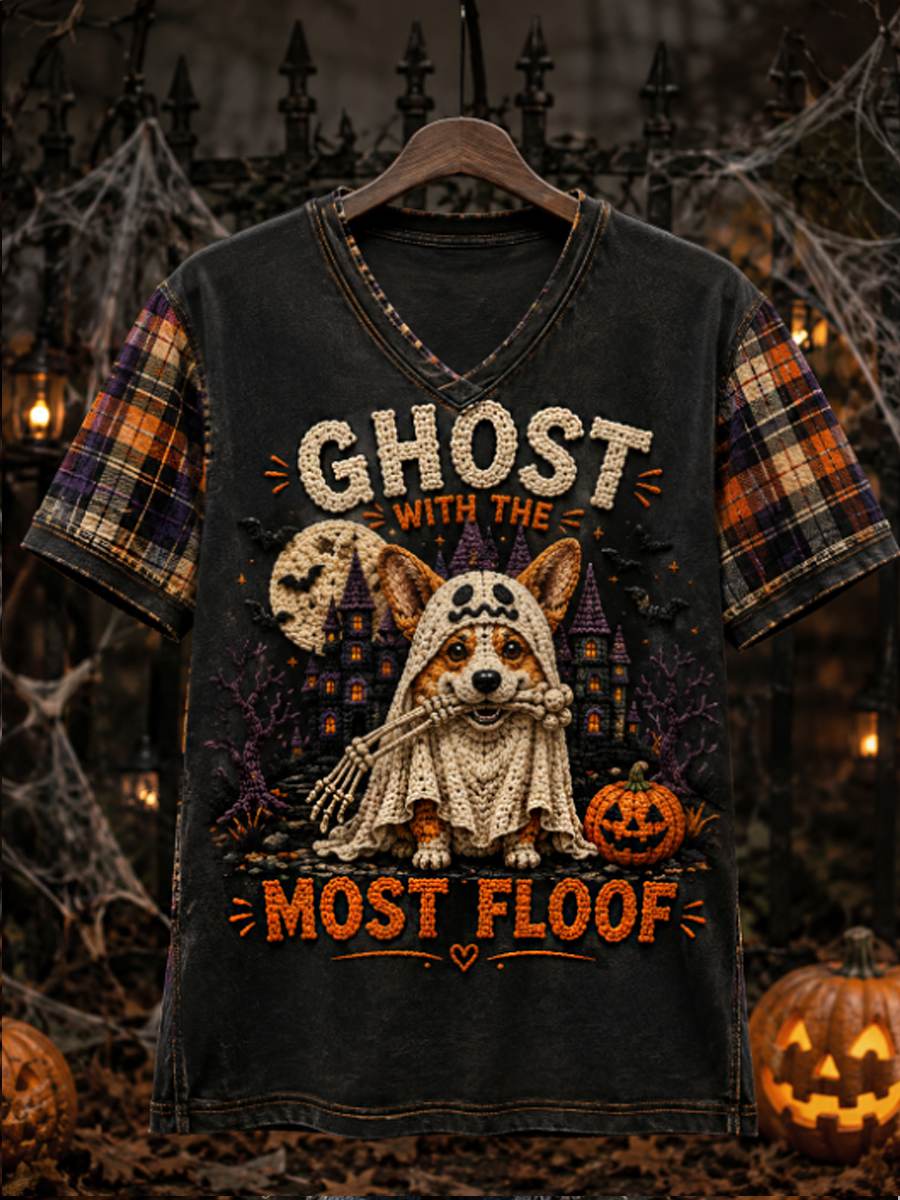 Women's Funny Dog Lover Halloween Tee