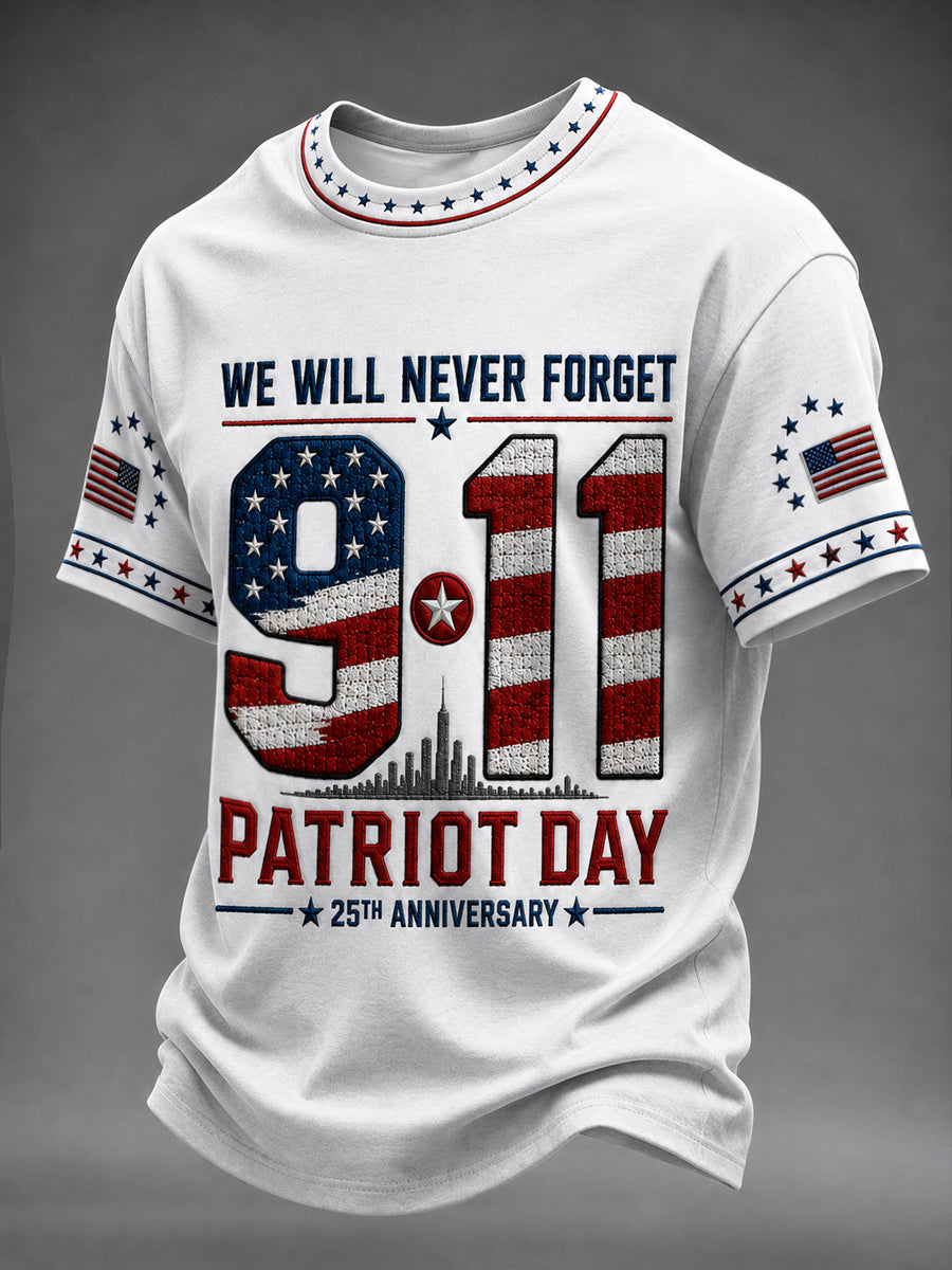 Men's America Printed T-shirt