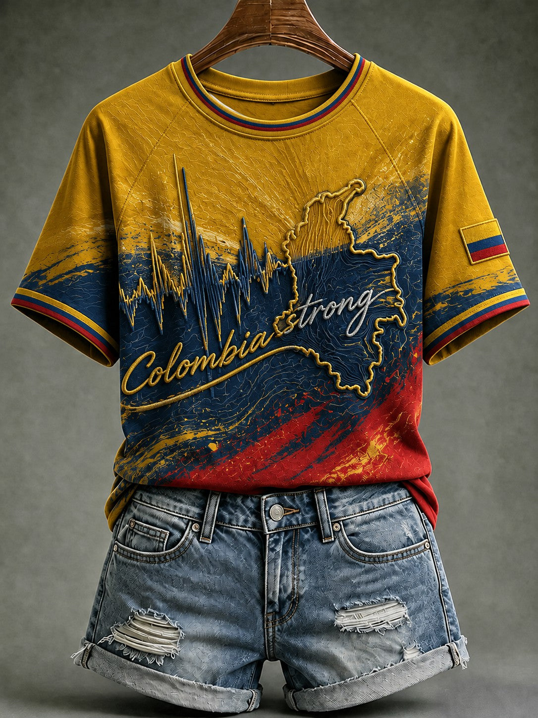 Women's Colombia Strong Printed T-shirt