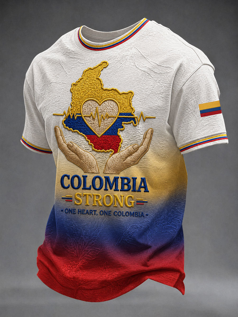Men's Colombia Strong Short Sleeves T-shirt