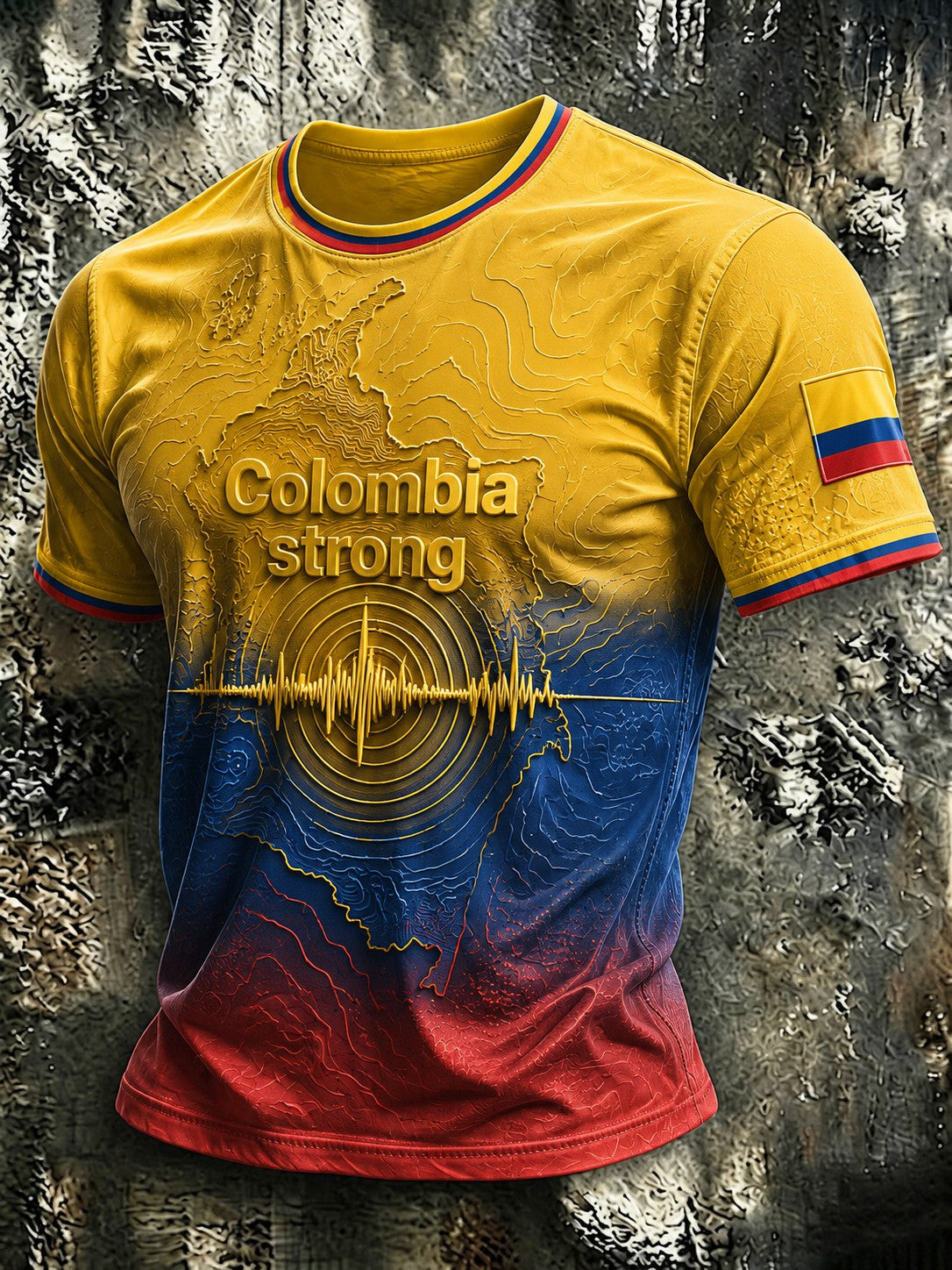 Men's Colombia Strong Printed T-shirt