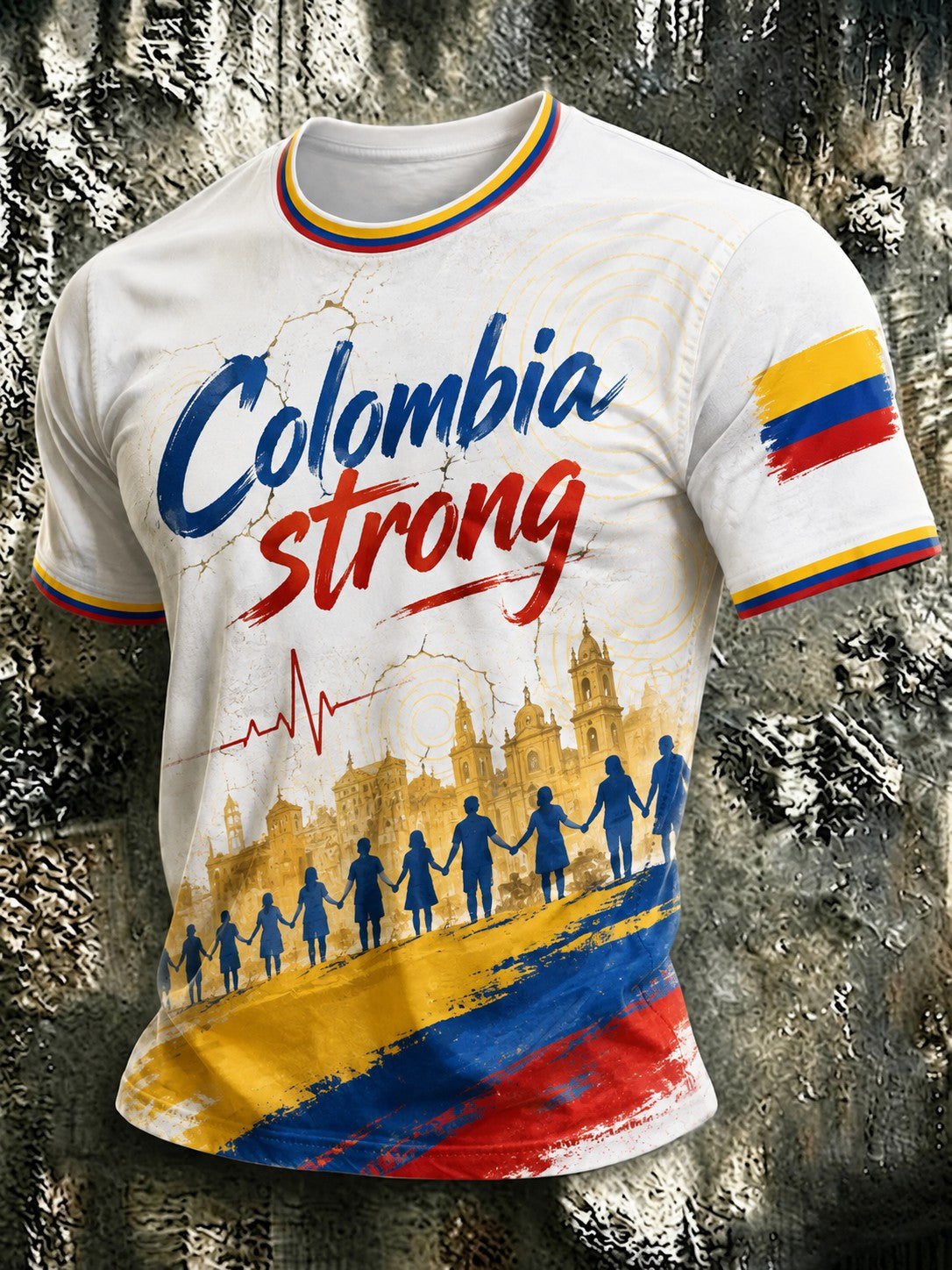 Men's Colombia Strong Printed T-shirt
