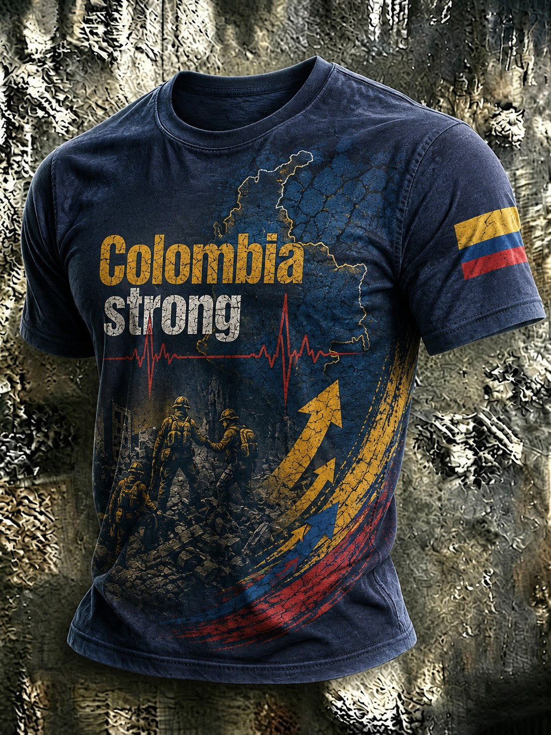 Men's Colombia Strong Printed T-shirt