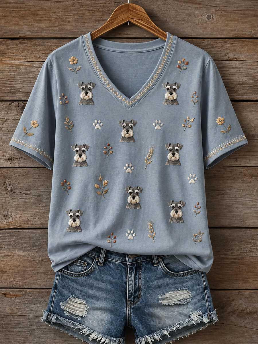 Women's Lovely Schnauzer T-Shirt