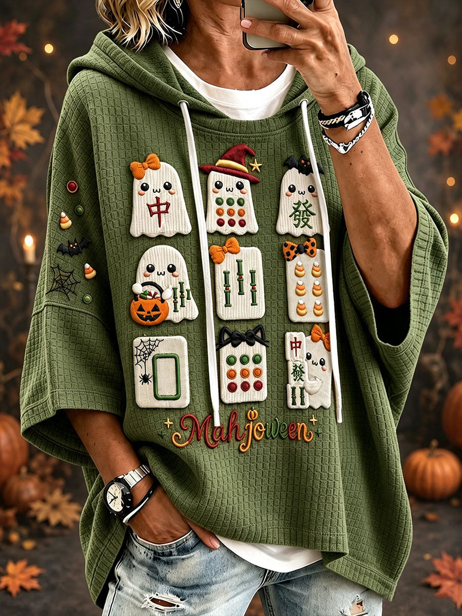 Women's Halloween Mahjong Hoodies