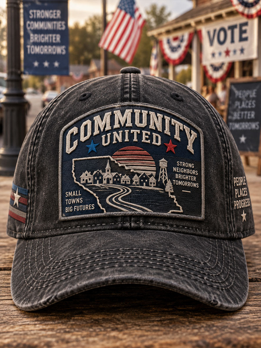 Unisex Midterm Election Stamp Casual Hat