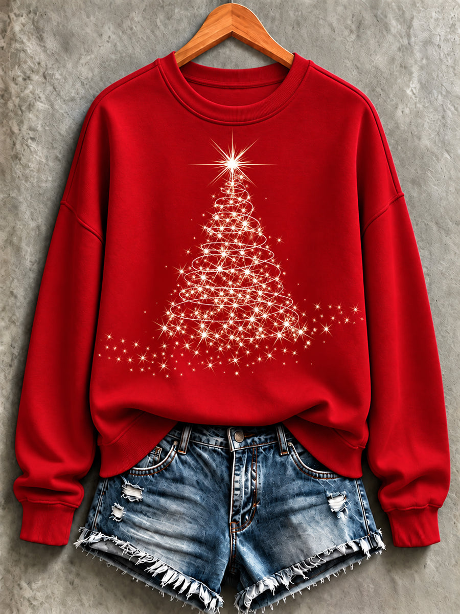 Women's Christmas Print Sweatshirt