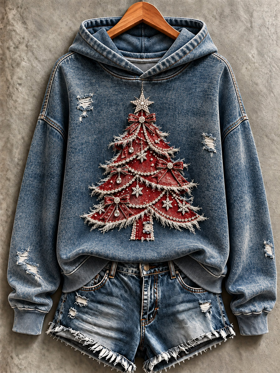 Women's Christmas Print Sweatshirt
