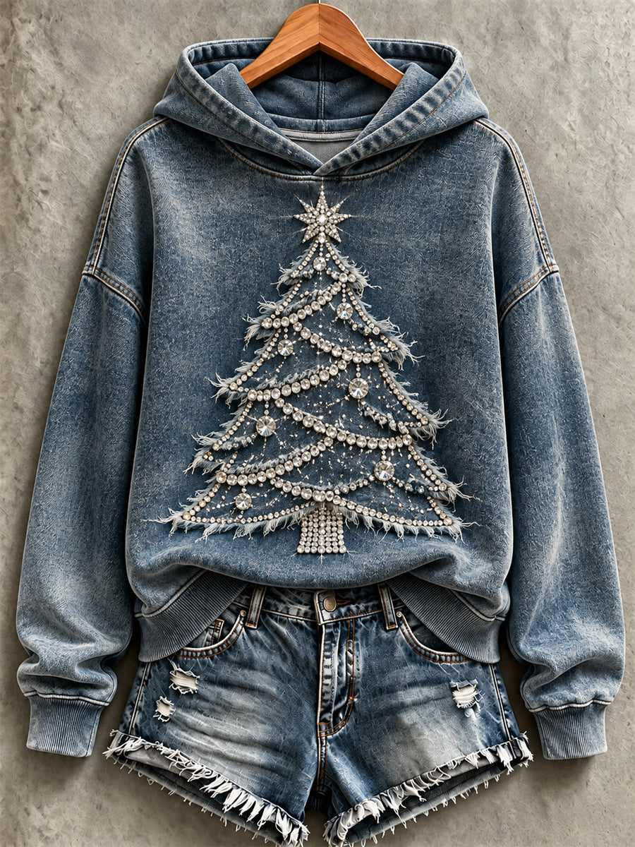 Women's Christmas Print Sweatshirt