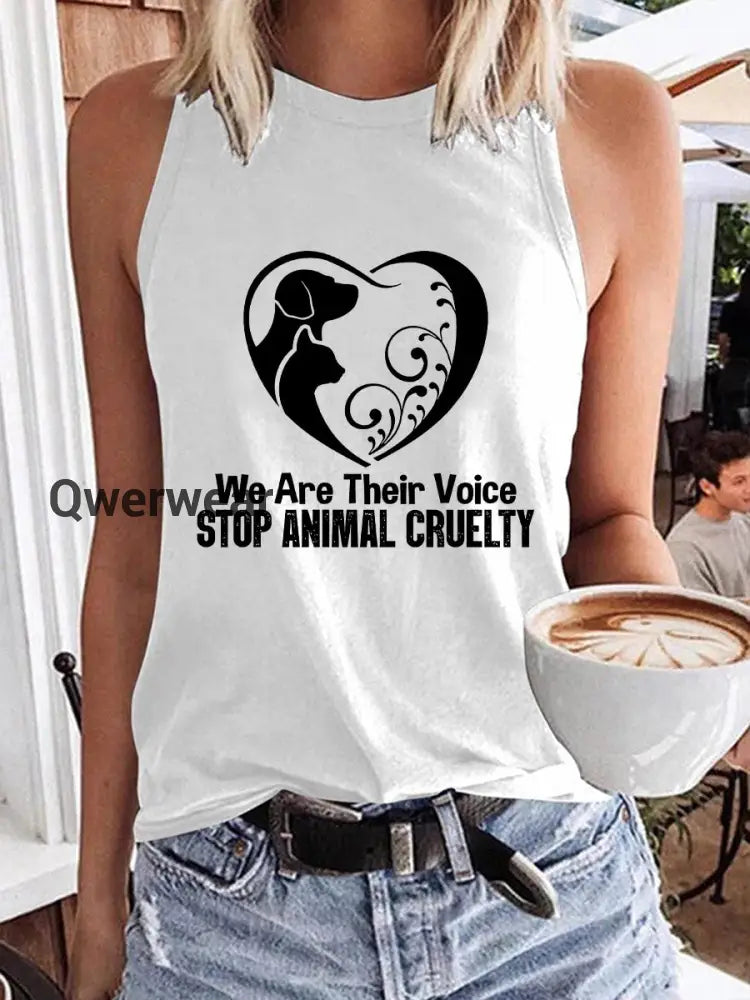 Women’s Kindness to Animals Charity vest White / S