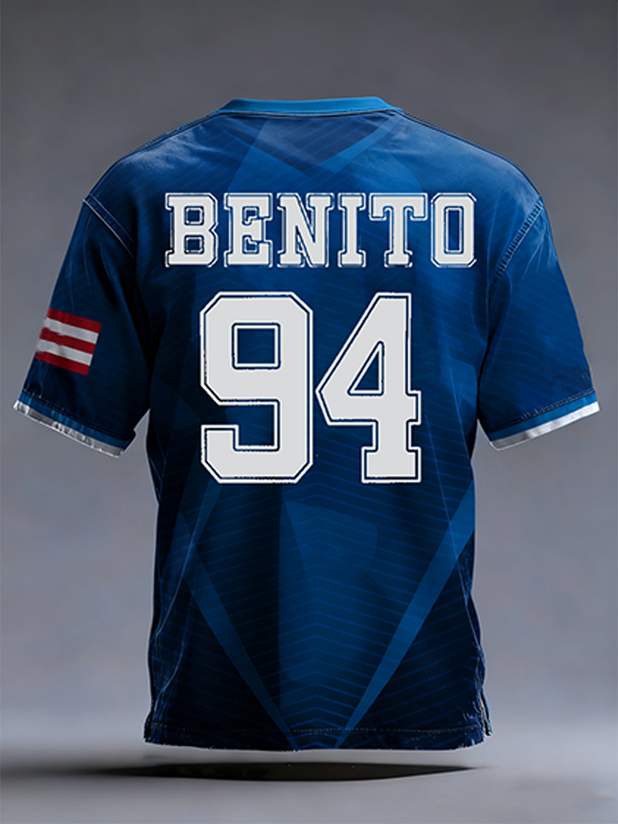 Men's Puerto Rico Benito Bad Bunny short sleeves t-shirt