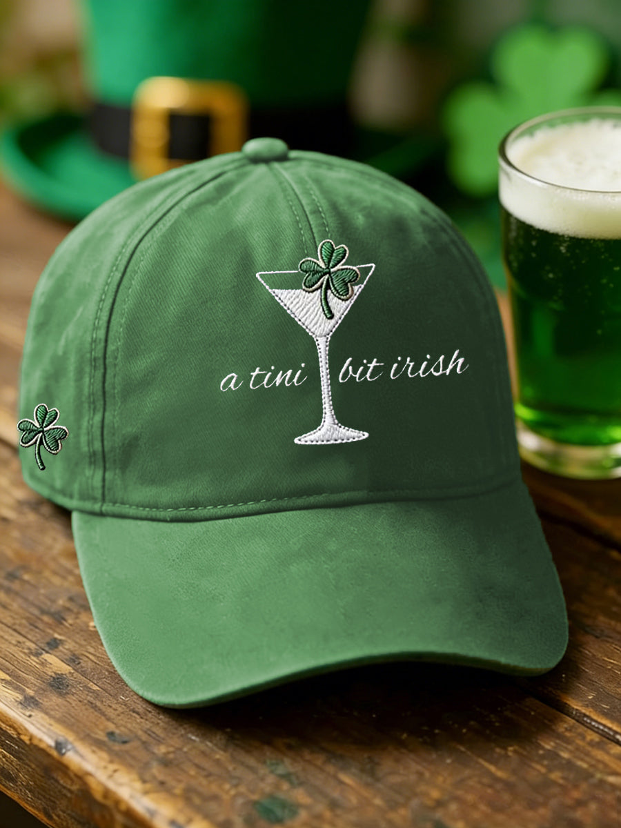 Unisex St Patrick's Day Shamrock Art Print Hat