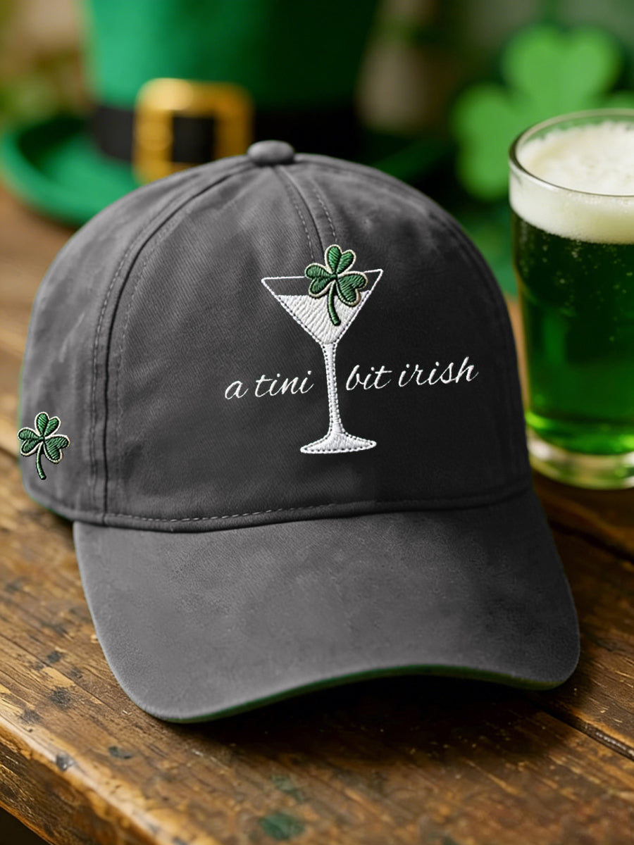 Unisex St Patrick's Day Shamrock Art Print Hat
