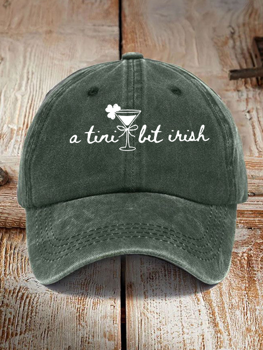Unisex A Tini Bit Irish Baseball Cap