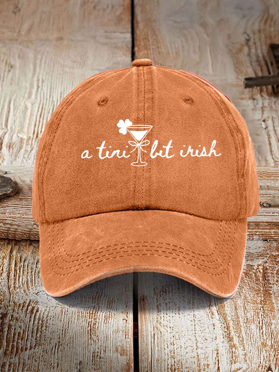 Unisex A Tini Bit Irish Baseball Cap