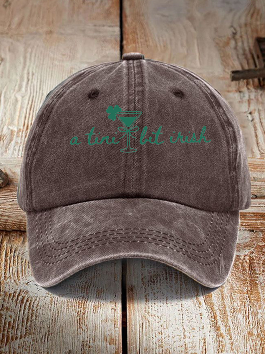 Unisex A Tini Bit Irish Baseball Cap