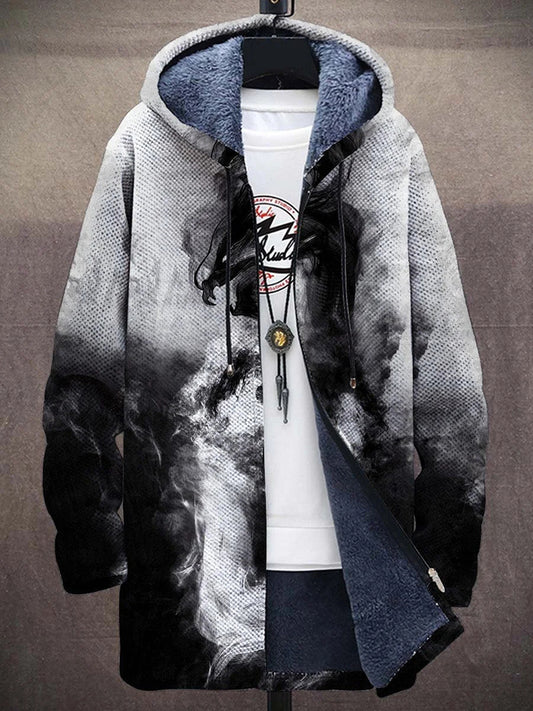 Watercolor Art Long Sleeve Sweater Jacket Cardigan