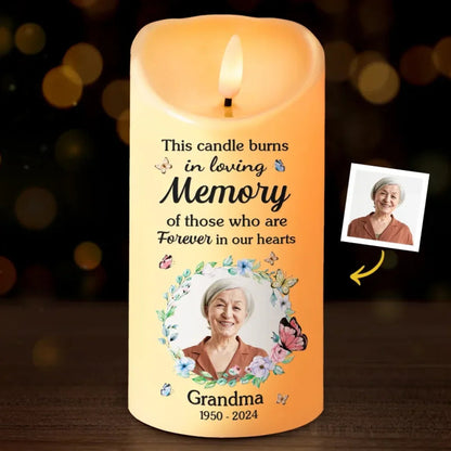 Personalized LED Candle for Loving Memory