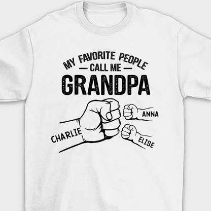 A Great Grandpa's Full Of Strength - Family Personalized Custom Unisex T-shirt, Sweatshirt