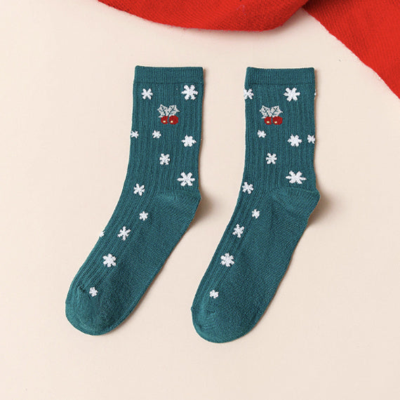 Christmas Element Casual Socks