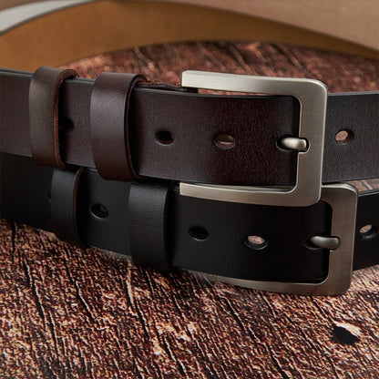 Dad: The Man, The Myth, The Legend - Custom Engraved Leather Belt