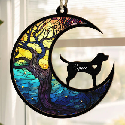 In Loving Memory - Personalized Pet Memorial Suncatcher Ornament