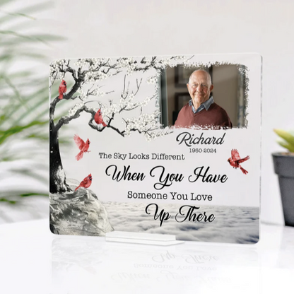 I Am Always With You – Personalized Memorial Photo Plaque – Cherish Their Memory Forever!