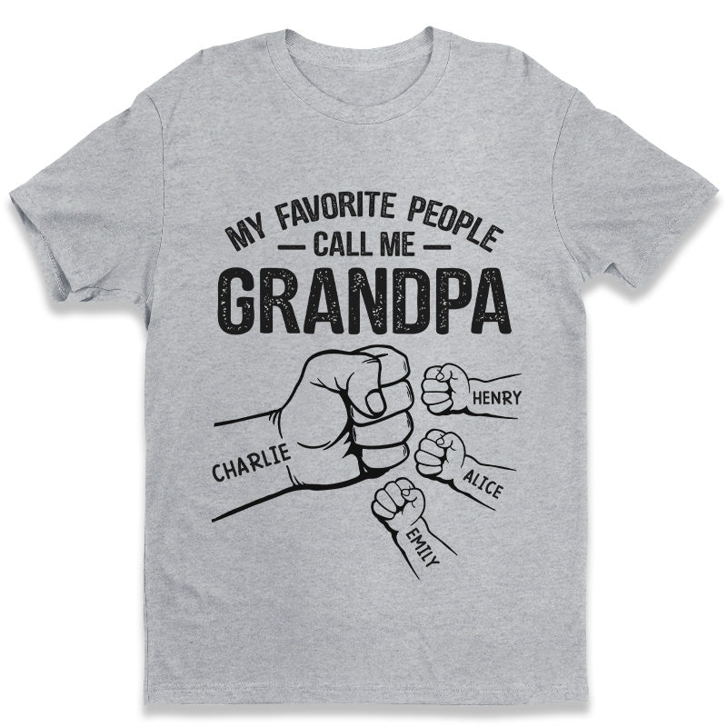 A Great Grandpa's Full Of Strength - Family Personalized Custom Unisex T-shirt, Sweatshirt