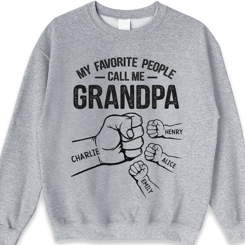 A Great Grandpa's Full Of Strength - Family Personalized Custom Unisex T-shirt, Sweatshirt