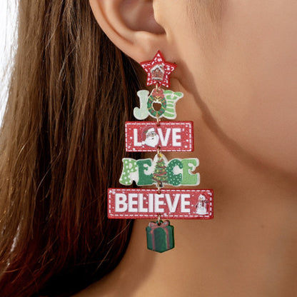 Christmas Creative Earrings