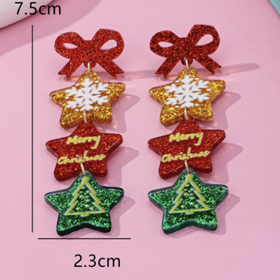 Christmas Creative Earrings