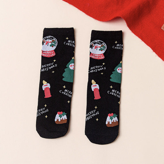 Christmas Element Casual Socks