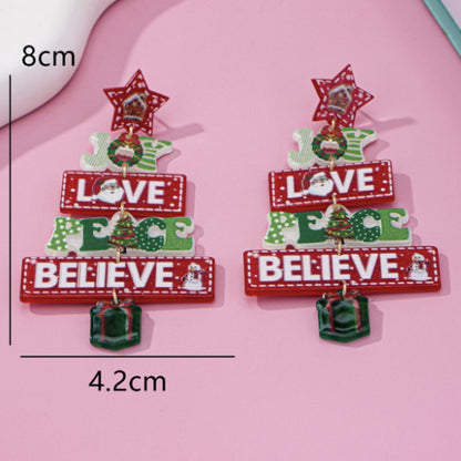 Christmas Creative Earrings