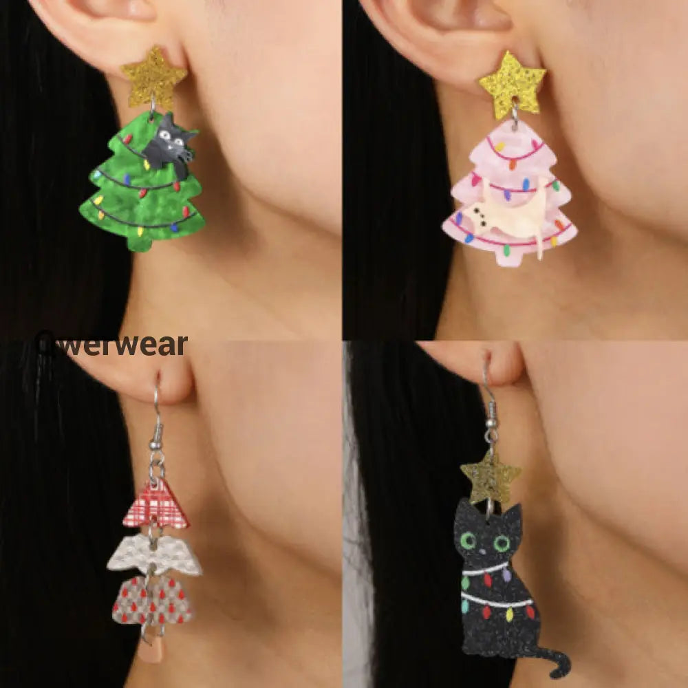 Christmas Creative Earrings