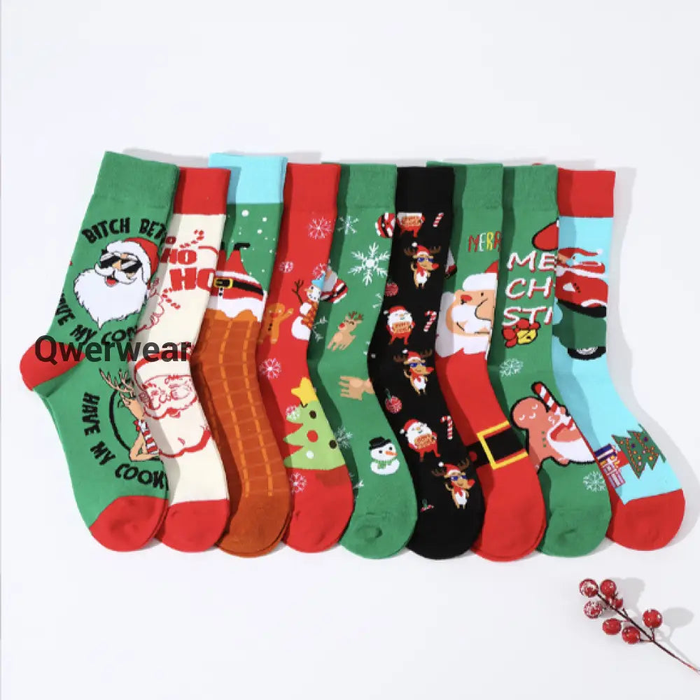Christmas Element Casual Socks