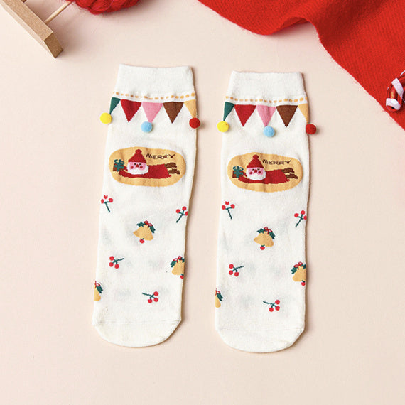 Christmas Element Casual Socks