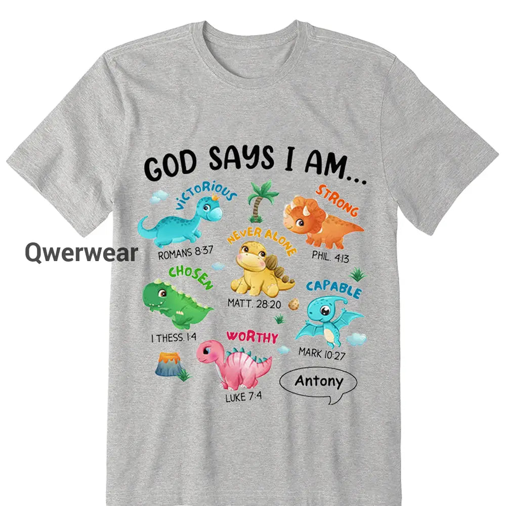 Gifts For Kid Dinosaur I Am Kid T Shirt