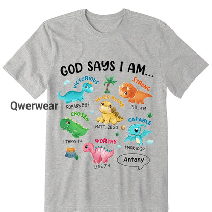 Gifts For Kid Dinosaur I Am Kid T Shirt