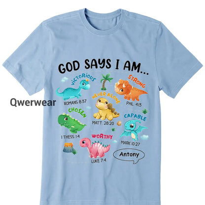 Gifts For Kid Dinosaur I Am Kid T Shirt