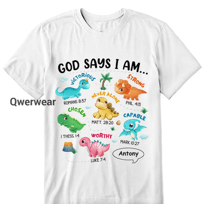 Gifts For Kid Dinosaur I Am Kid T Shirt