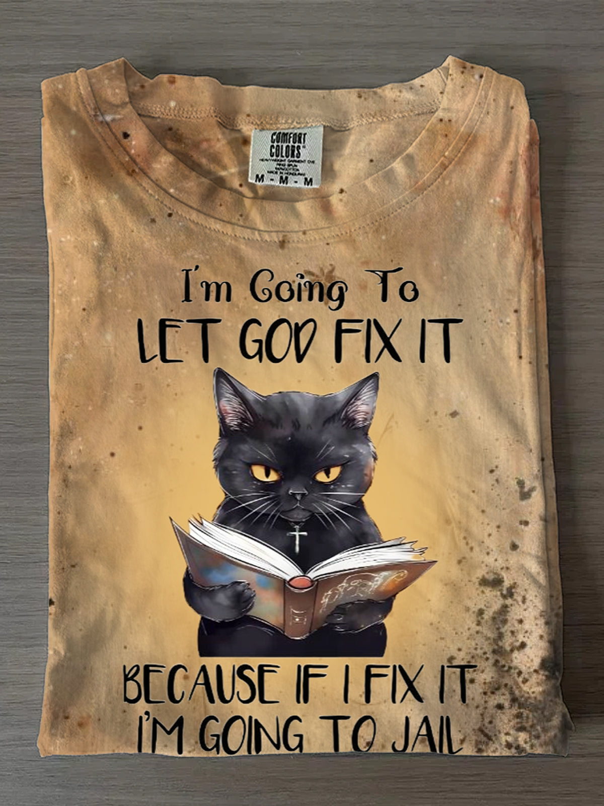 I'm Going To Let God Fix It Crew Neck T-shirt