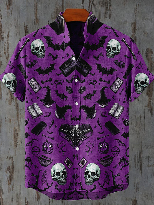 Graphic Art Print Casual Shirt